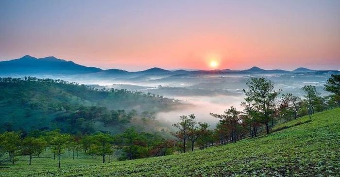 Khung cảnh mơ mộng tại hồ Tuyền Lâm, Đà Lạt