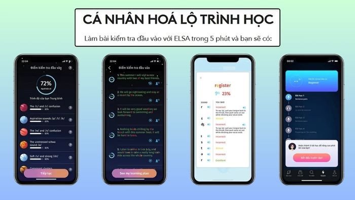 Lộ trình học cá nhân hóa với ELSA SPEAK