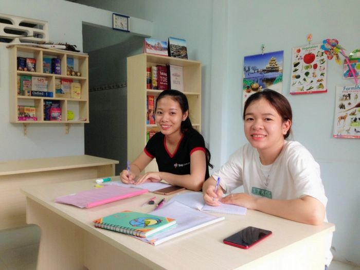 Lớp học nhóm nhỏ tại Trung tâm Anh ngữ EIE Tiền Giang