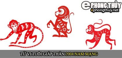 Luận giải tử vi tuổi Giáp Thân 2004 nam mạng