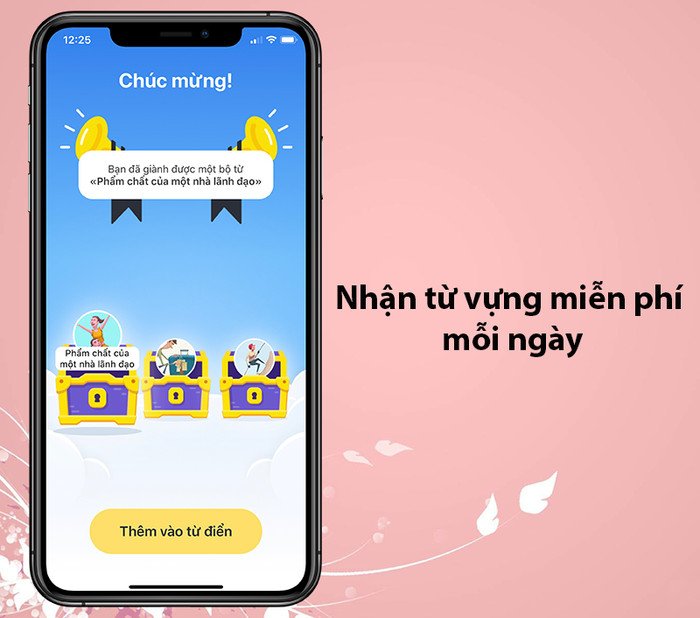 Mở rương quà tặng từ vựng tiếng Anh miễn phí hàng ngày trong Simpler