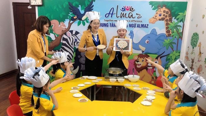 Môi trường học tập thân thiện tại Trung tâm Ngoại ngữ Almaz Tuyên Quang