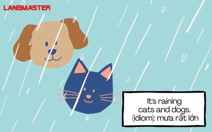 Người đàn ông đang ôm đầu với vẻ mặt mệt mỏi, minh họa thành ngữ "under the weather" (cảm thấy không khỏe).