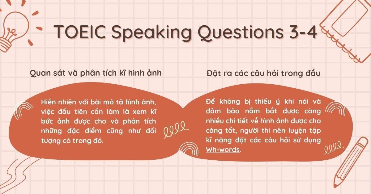 Người đang tập luyện kỹ năng mô tả tranh ảnh hiệu quả cho bài thi TOEIC Speaking