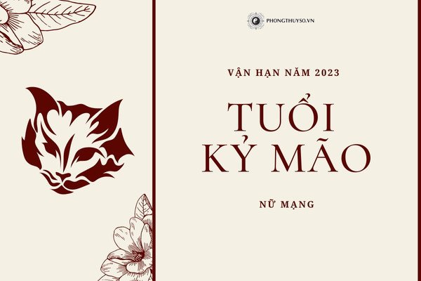 Nữ Kỷ Mão 1999 gặp sao Thái Dương và hạn Địa Võng năm 2023