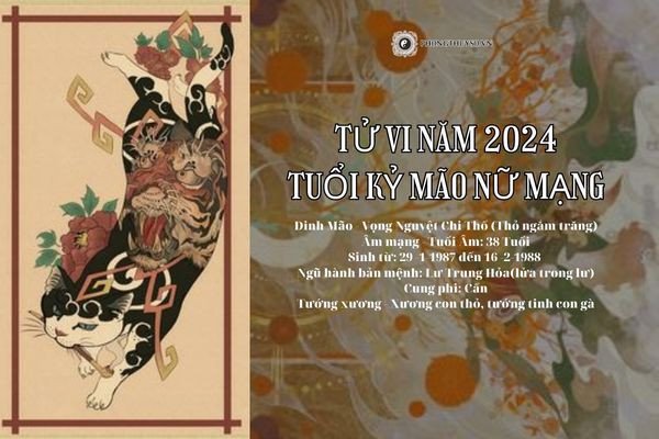 phân tích tử vi tuổi Kỷ Mão 1999 nữ mạng năm 2024