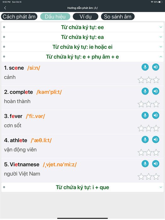 Phát âm tiếng Anh chuẩn Anh Mỹ - ứng dụng kiểm tra phát âm tiếng Anh