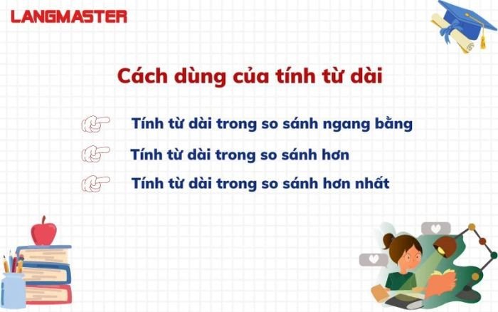 Quy tắc so sánh hơn với tính từ dài