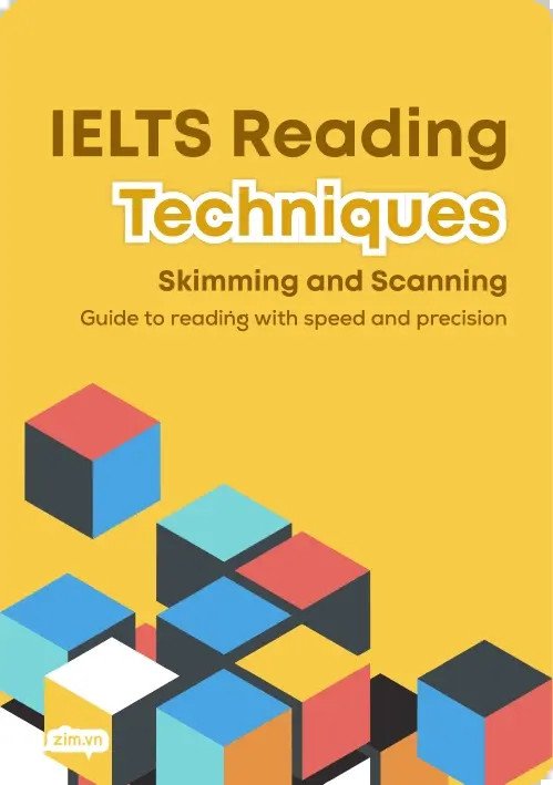 Sách IELTS Reading Techniques - Skimming and Scanning của Edupace