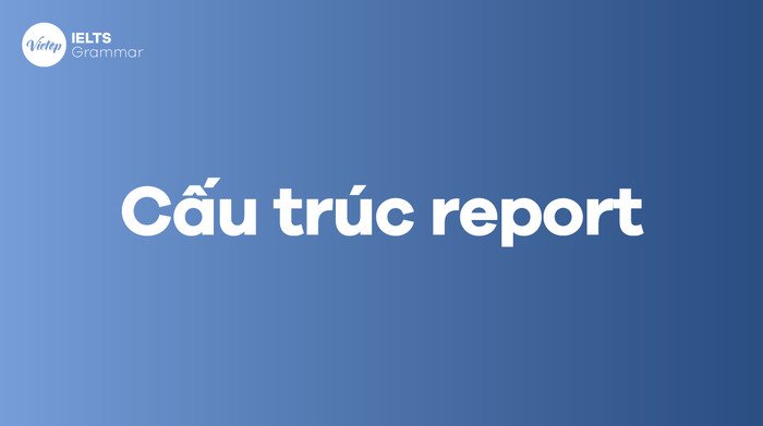 Sơ đồ minh họa các phương pháp và cấu trúc sử dụng từ "report" trong ngữ pháp tiếng Anh.