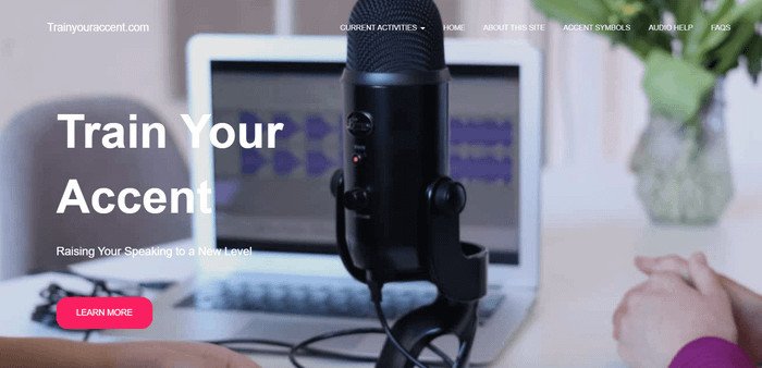 Trainyouraccent giúp làm quen với nhiều giọng tiếng Anh khác nhau