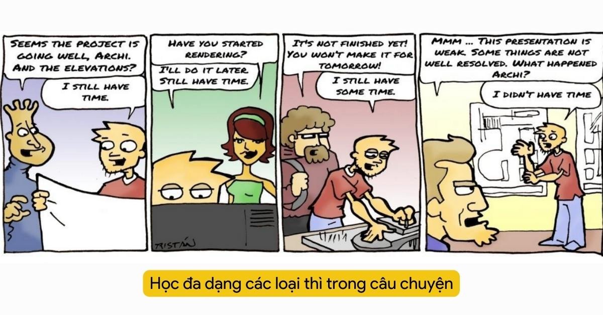 Trẻ em hứng thú với truyện tranh tiếng Anh