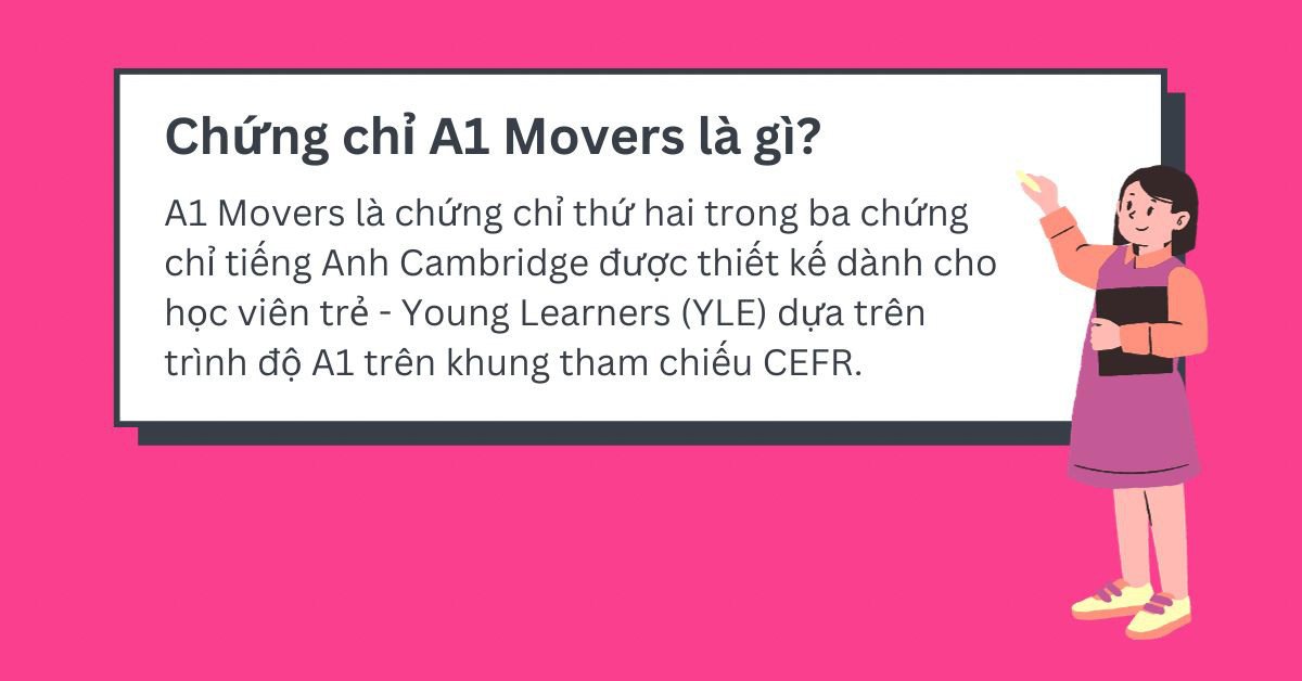 Trẻ em nhận chứng chỉ A1 Movers Cambridge thể hiện năng lực tiếng Anh