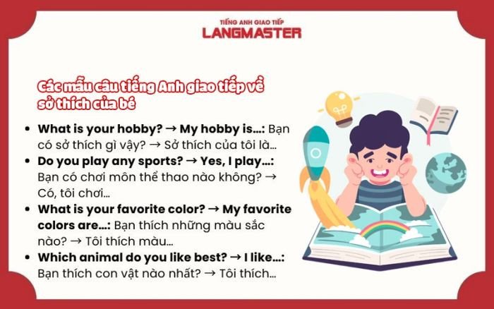 Trẻ em nói về sở thích bằng tiếng Anh
