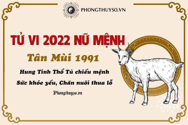 Tử vi tuổi Tân Mùi năm 2022 nữ mạng: Biểu tượng Dê vàng may mắn