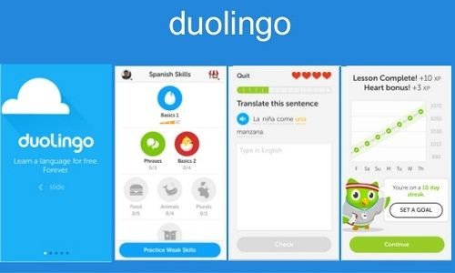 Ứng dụng học tiếng Anh miễn phí Duolingo