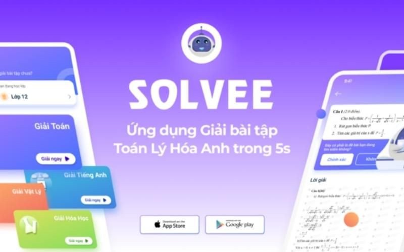 Ứng dụng Solve giúp giải nhanh bài tập hóa học