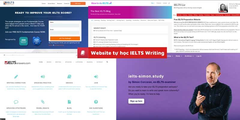 Website tự học IELTS Writing
