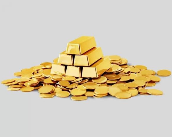 Bàn tay đang trao tặng vật phẩm có giá trị như vàng, minh họa cho giấc mơ thấy người thân đã mất cho vàng và ý nghĩa tâm linh.