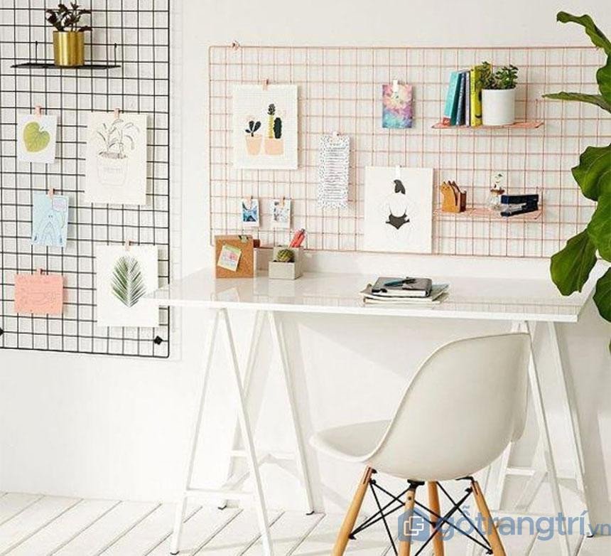 Bảng treo xinh xắn, đa năng để ghi chú và trưng bày những đồ dùng yêu thích.