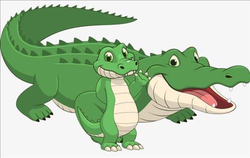 Cá sấu đang tấn công một người trong giấc mơ, biểu tượng của sự đối đầu