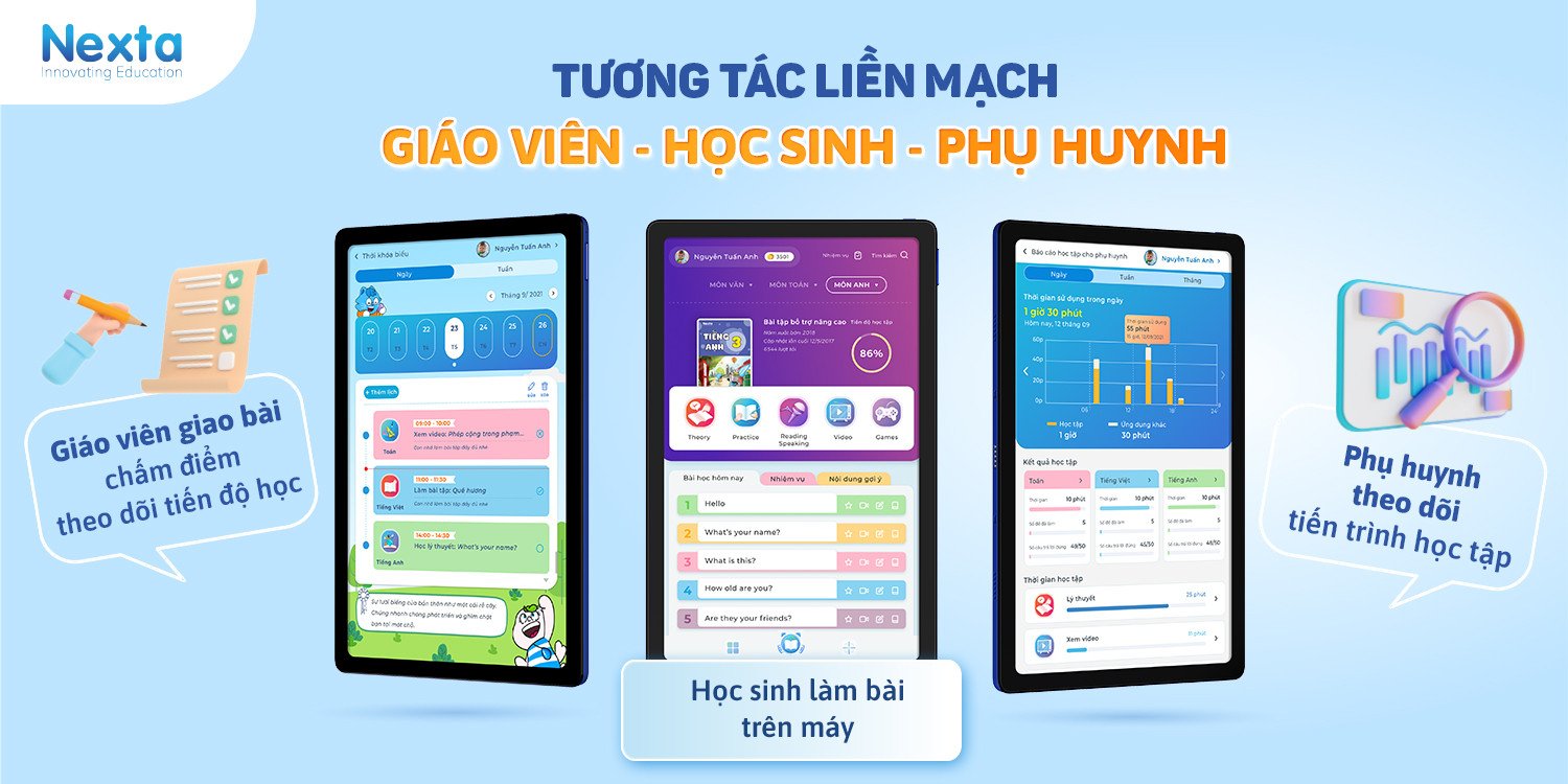 Công cụ học tập thông minh giúp kết nối trường học và gia đình