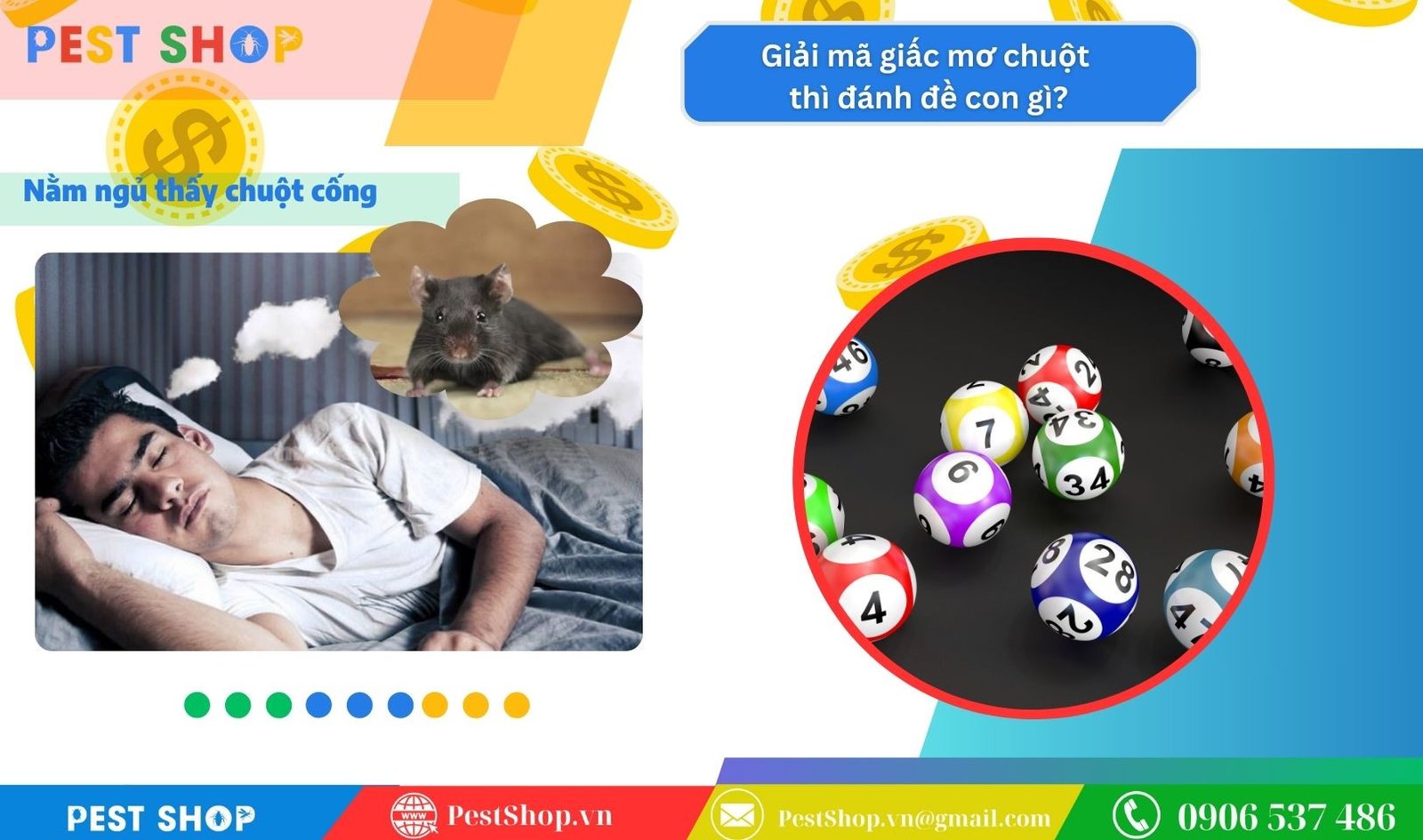Điềm báo từ giấc mơ thấy chuột cống và các con số đề phòng kẻ tiểu nhân.