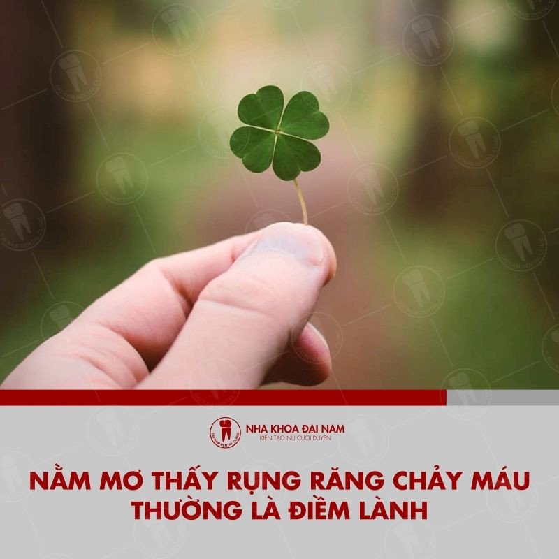 Điềm lành khi mơ thấy răng rụng chảy máu trong giấc ngủ