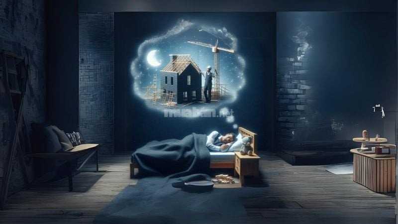 Giải mã những giấc mơ thấy xây nhà