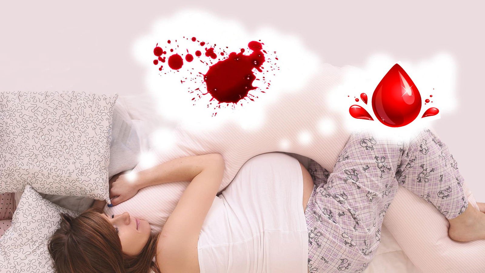 hình ảnh bà bầu tìm kiếm lời giải cho giấc mơ