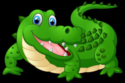 Hình ảnh cá sấu khổng lồ đang ẩn mình dưới nước sâu