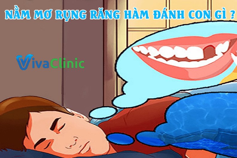 Hình ảnh hàm răng khỏe mạnh, tương phản với giấc mơ rụng răng