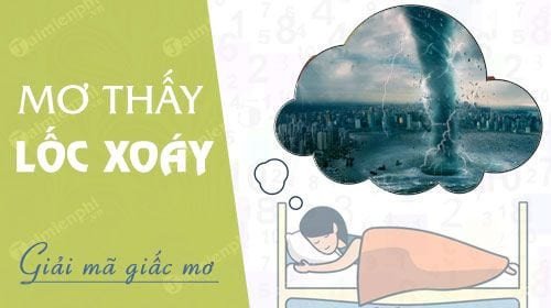 Hình ảnh minh họa lốc xoáy khổng lồ, điềm báo trong giấc mơ thấy lốc xoáy đánh đề con gì