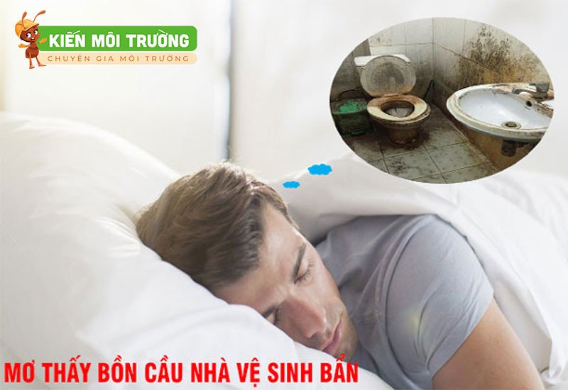 Hình ảnh một bồn cầu bẩn thỉu, gợi liên tưởng đến áp lực và sự khó chịu khi mơ thấy đi vệ sinh nặng trong môi trường không sạch sẽ.