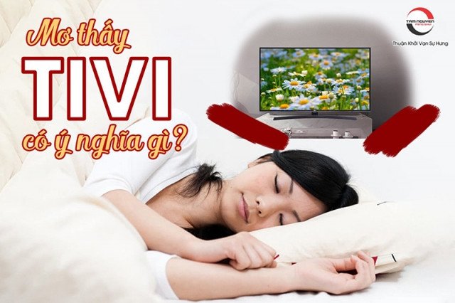 Hình ảnh một chiếc tivi trong giấc mơ biểu trưng cho thông tin và kết nối