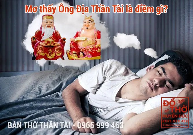 Hình ảnh tượng ông Thần Tài mỉm cười mang lại điềm báo may mắn trong giấc mơ