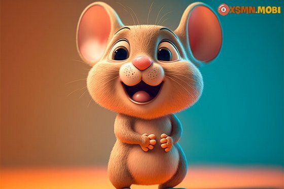 Hình minh họa một đàn chuột đang chạy, phản ánh ý nghĩa giấc mơ thấy chuột và sự tò mò về những con số may mắn.