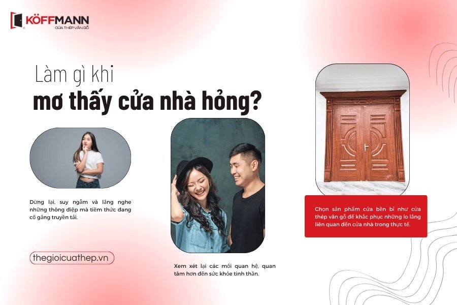 Một người phụ nữ trẻ đang trầm tư suy nghĩ, thể hiện sự chiêm nghiệm sau giấc mơ thấy cửa nhà bị hỏng