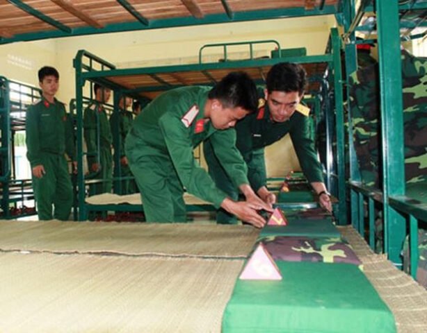 Nền nếp sinh hoạt trong quân đội