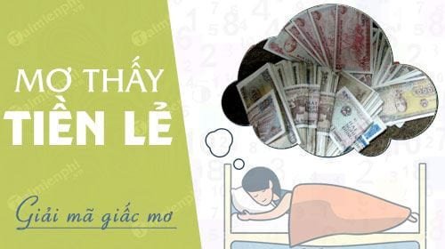 Người đàn ông cầm tiền lẻ trên tay, tập trung giải mã giấc mơ tiền lẻ