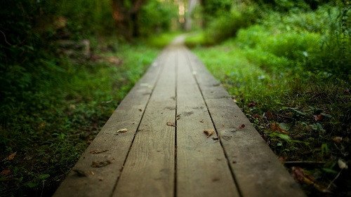 người đàn ông nhìn về phía công trình đang xây dựng