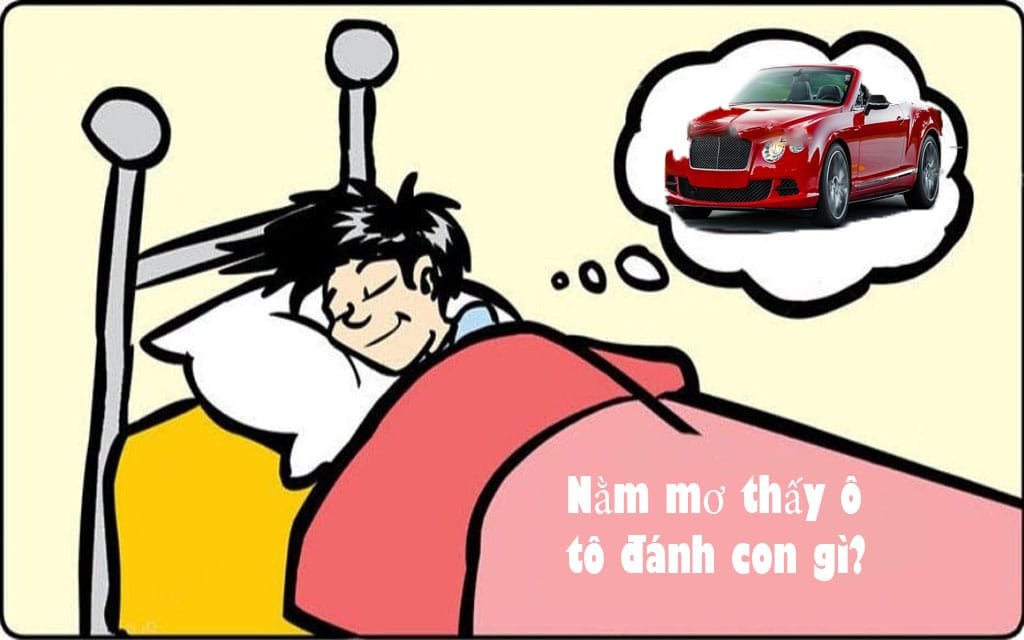 Người đang suy nghĩ về con số may mắn sau giấc mơ thấy ô tô