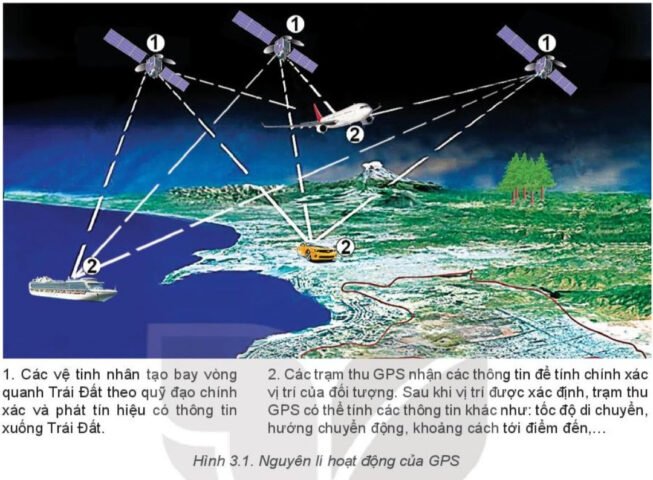 Người dùng sử dụng bản đồ số trên điện thoại để định vị và dẫn đường trong học tập và đời sống
