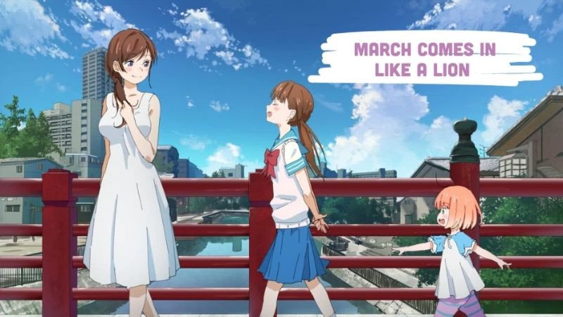 Nhân vật học sinh trong March Comes in Like a Lion, hình ảnh học tập cute với cờ vây