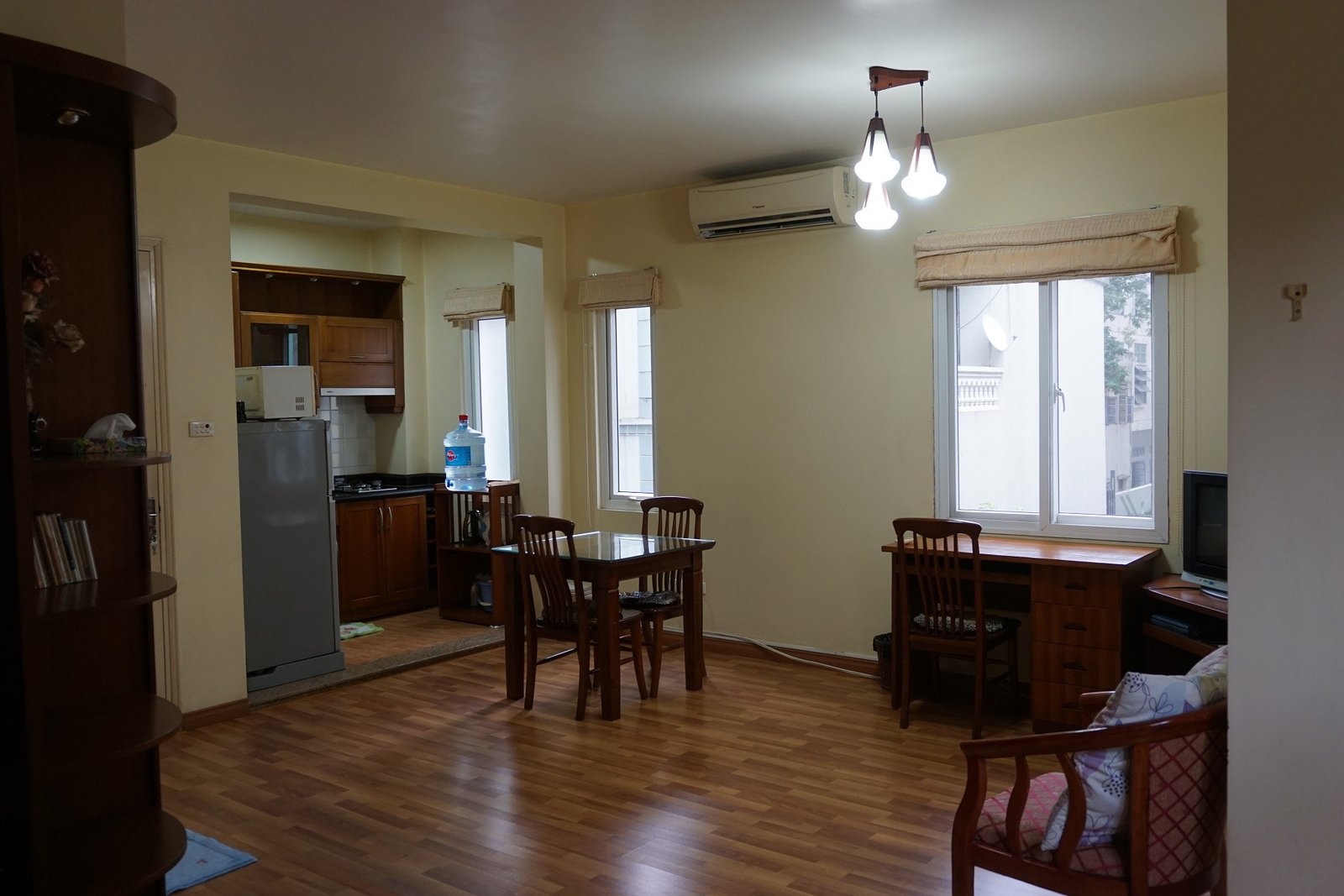 Phòng học tập trước khi cải tạo