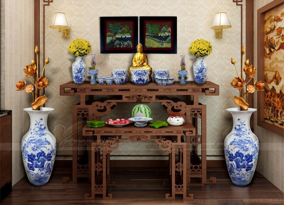 Quỳ lạy thành tâm trước bàn thờ tổ tiên, thể hiện sự kính trọng và cầu nguyện.