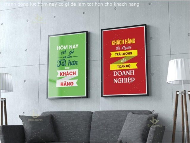 Tranh động lực mang những thông điệp nhằm thúc giục, cổ vũ mọi người hành động vì mục tiêu học tập
