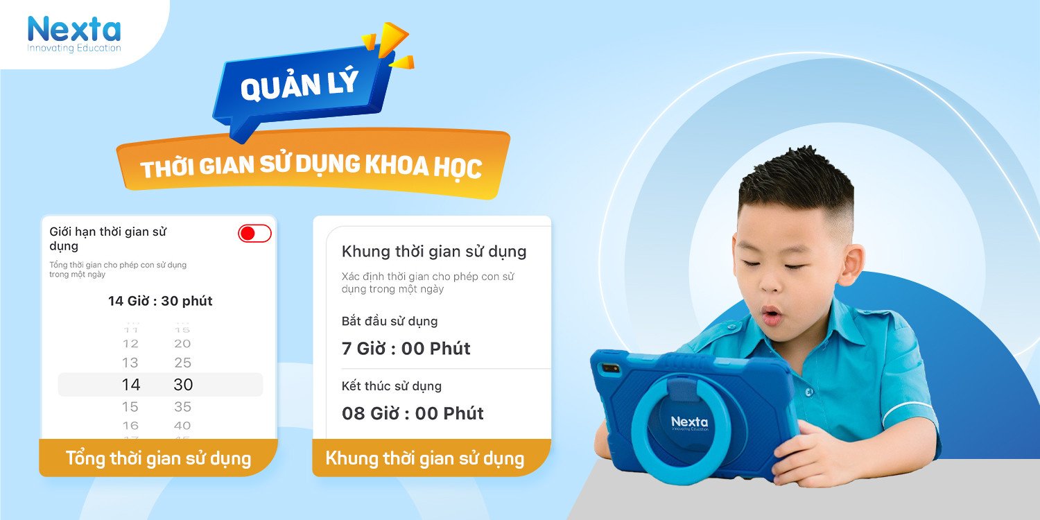 Ứng dụng quản lý giúp phụ huynh kiểm soát thời gian dùng máy tính học tập
