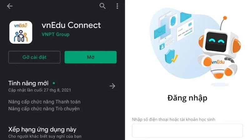 VnEdu tải ứng dụng