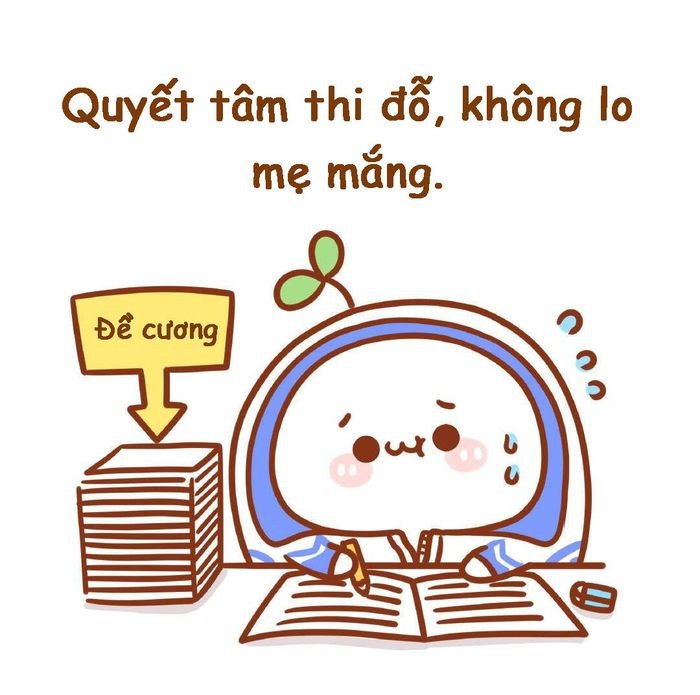 Avatar đẹp nhất với thông điệp quyết tâm thi đỗ, mang lại động lực và niềm tin vững chắc